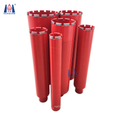 High efficiency deep hole drilling tools three parts assembly diamond core concrete drill bit